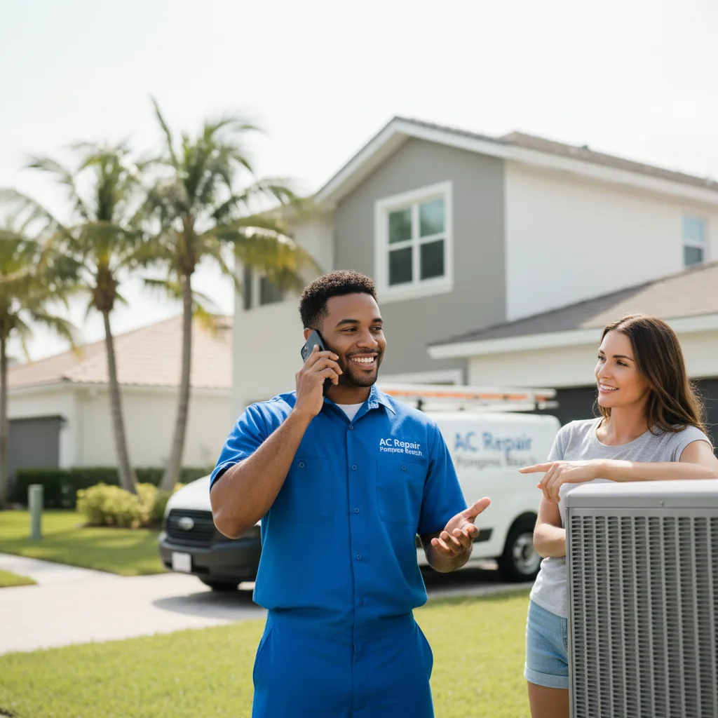AC Repair Pompano Beach customer support in Merriam